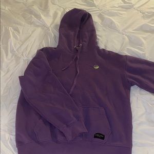 purple hoodie